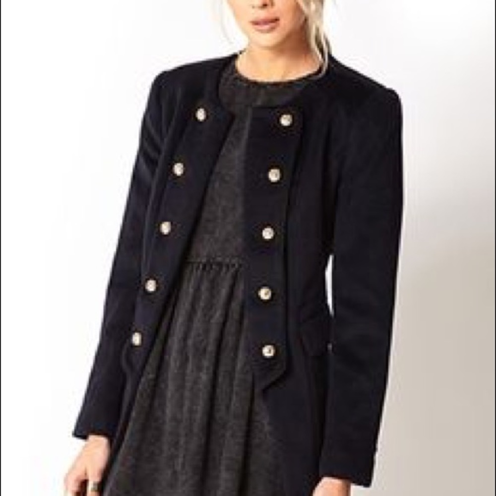 Gold Button Coat